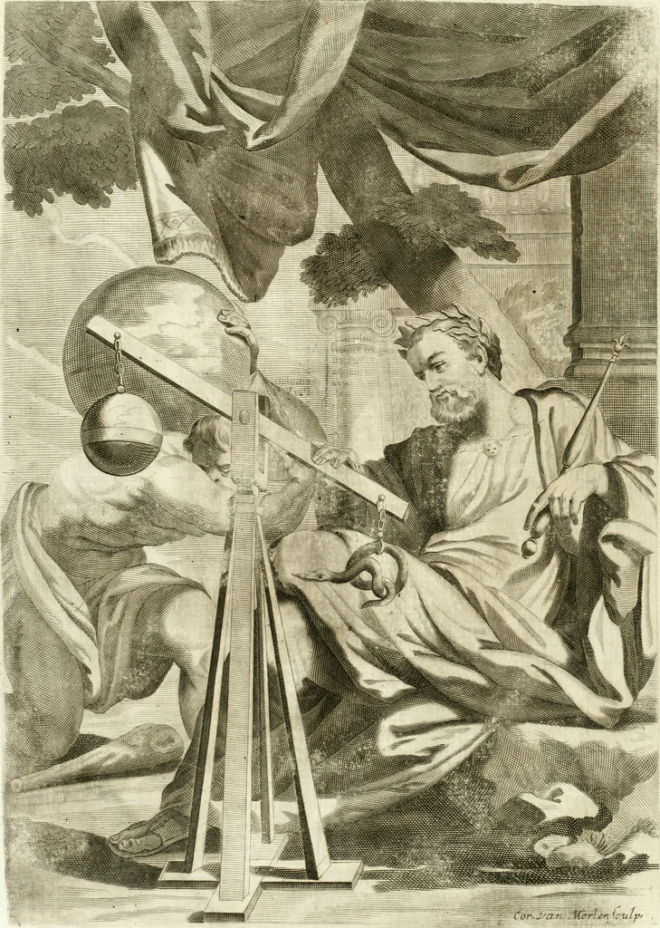 An illustration from Aquila Romana, ouero, Monarchia occidentale da Carlo Magno d'Occidente imperador primo : sino alla coronatione del glorioso Leopoldo Primo : tutti con le loro effigie dal naturale, aggiontiui li geroglifici ed allegorie, inuentione dell' autore, 1679, leaf 171