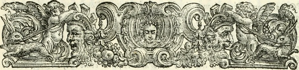 An illustration from Aquila Romana, ouero, Monarchia occidentale da Carlo Magno d'Occidente imperador primo : sino alla coronatione del glorioso Leopoldo Primo : tutti con le loro effigie dal naturale, aggiontiui li geroglifici ed allegorie, inuentione dell' autore, 1679, leaf 8