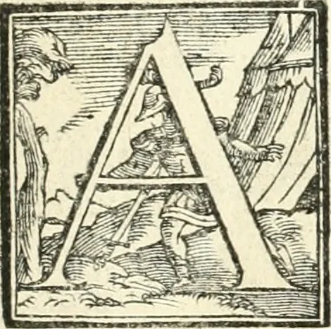 An illustration from Aquila Saxonica : sub qua imperatores Saxones ab Henrico Aucupe, vsquè ad Henricum Sanctum Occidentis imperatorem XV. elogiis, hieroglyphicis, numismatibus, insignibus, symbolis, imaginibus antiquis ad viuum exhibentur exculpti, & longa historiarum serie exarati : vt nihil relictum sit, quod prisci, vel hodierni habeant annales, sed diplomata, leges, indulta, genealogiae, donationes, priuilegia offeruntur congesta : accedit cuique Caesarum tractatus sacrolegalis & historicopoliticus ..., 1673, leaf 16