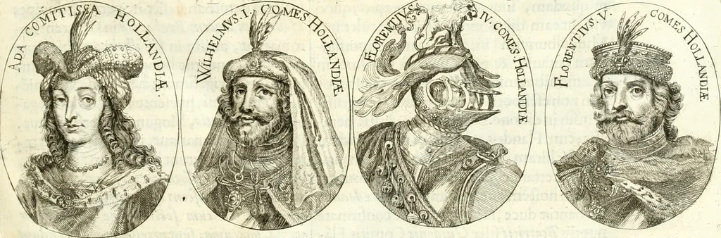 An illustration from Aquila vaga, sub qua ex diuersis nationibus et familijs a VVilhelmo Hollando vsquè ad Sigismundum Lutzelburgium occidentis imperatorem XXXIX. elogijs, hieroglyphicis, numismatibus, insignibus, symbolis, imaginibus antiquis ad viuum exhibentur exculpti, & longa historiarum serie exarati ..., 1679, leaf 12