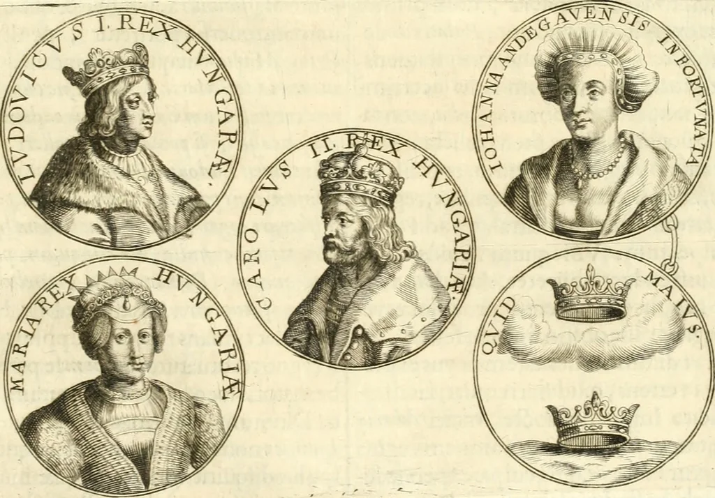 An illustration from Aquila vaga, sub qua ex diuersis nationibus et familijs a VVilhelmo Hollando vsquè ad Sigismundum Lutzelburgium occidentis imperatorem XXXIX. elogijs, hieroglyphicis, numismatibus, insignibus, symbolis, imaginibus antiquis ad viuum exhibentur exculpti, & longa historiarum serie exarati ..., 1679, leaf 338