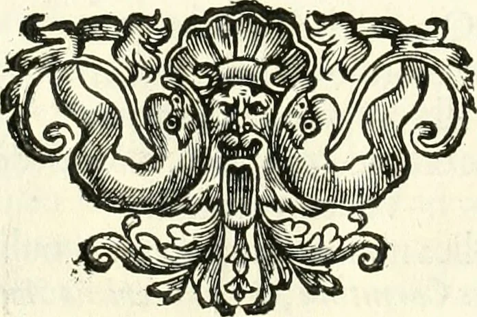 An illustration from Aquila vaga, sub qua ex diuersis nationibus et familijs a VVilhelmo Hollando vsquè ad Sigismundum Lutzelburgium occidentis imperatorem XXXIX. elogijs, hieroglyphicis, numismatibus, insignibus, symbolis, imaginibus antiquis ad viuum exhibentur exculpti, & longa historiarum serie exarati ..., 1679, leaf 85