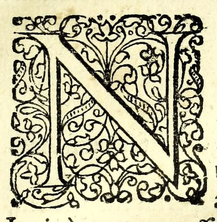 An illustration from Arabicae linguae tyrocinium, Id est, Thomae Erpenii grammatica arabica : cum varia praxios materia, cujus elenchum versa dabit pagella, 1656, leaf 21
