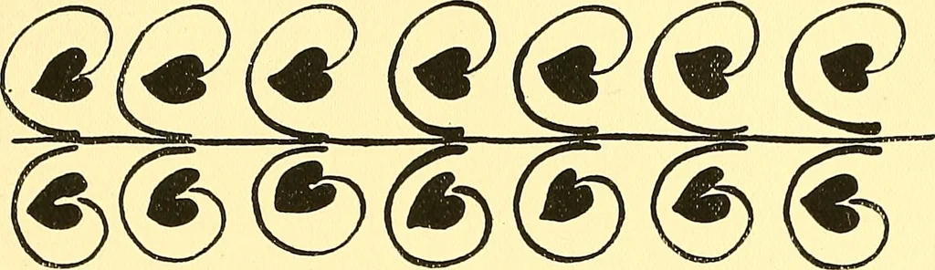 An illustration from Arbor vitae : a book on the nature & development of imaginative design for the use of teachers, handicraftsmen & others, 1910, leaf 100