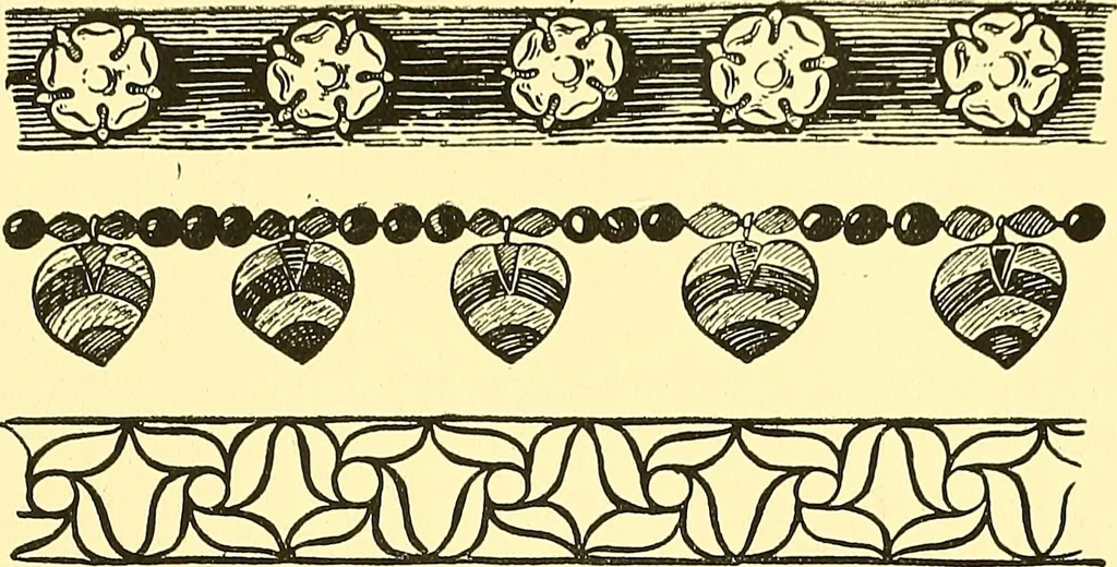 An illustration from Arbor vitae : a book on the nature & development of imaginative design for the use of teachers, handicraftsmen & others, 1910, leaf 134
