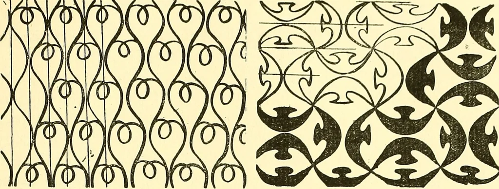 An illustration from Arbor vitae : a book on the nature & development of imaginative design for the use of teachers, handicraftsmen & others, 1910, leaf 156