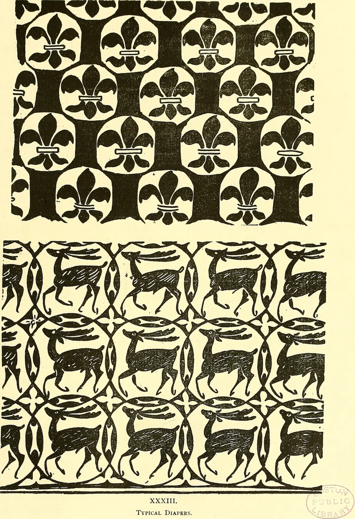 An illustration from Arbor vitae : a book on the nature & development of imaginative design for the use of teachers, handicraftsmen & others, 1910, leaf 158