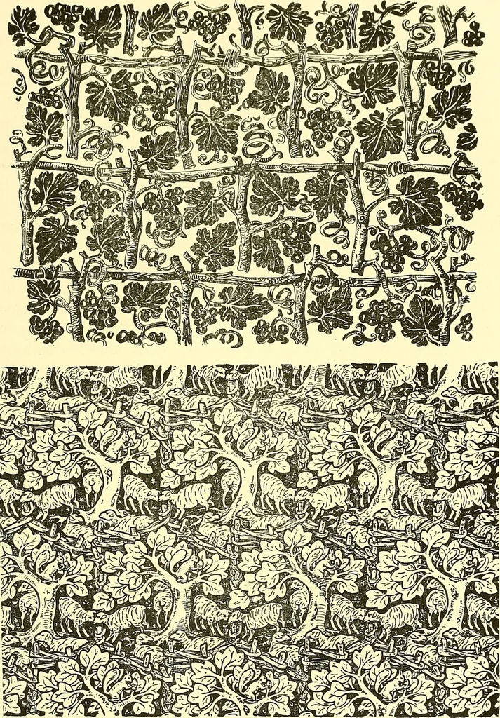 An illustration from Arbor vitae : a book on the nature & development of imaginative design for the use of teachers, handicraftsmen & others, 1910, leaf 162