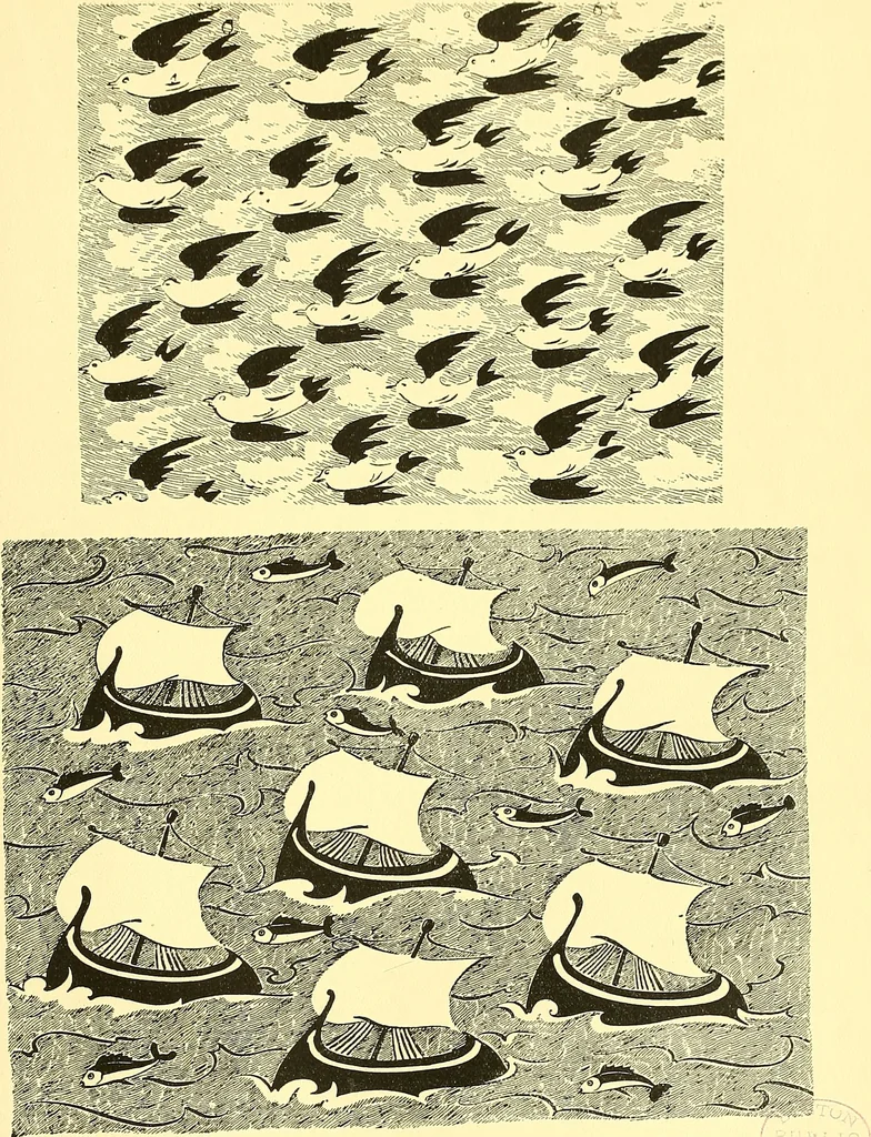 An illustration from Arbor vitae : a book on the nature & development of imaginative design for the use of teachers, handicraftsmen & others, 1910, leaf 174