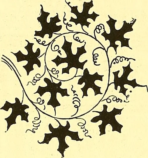 An illustration from Arbor vitae : a book on the nature & development of imaginative design for the use of teachers, handicraftsmen & others, 1910, leaf 183