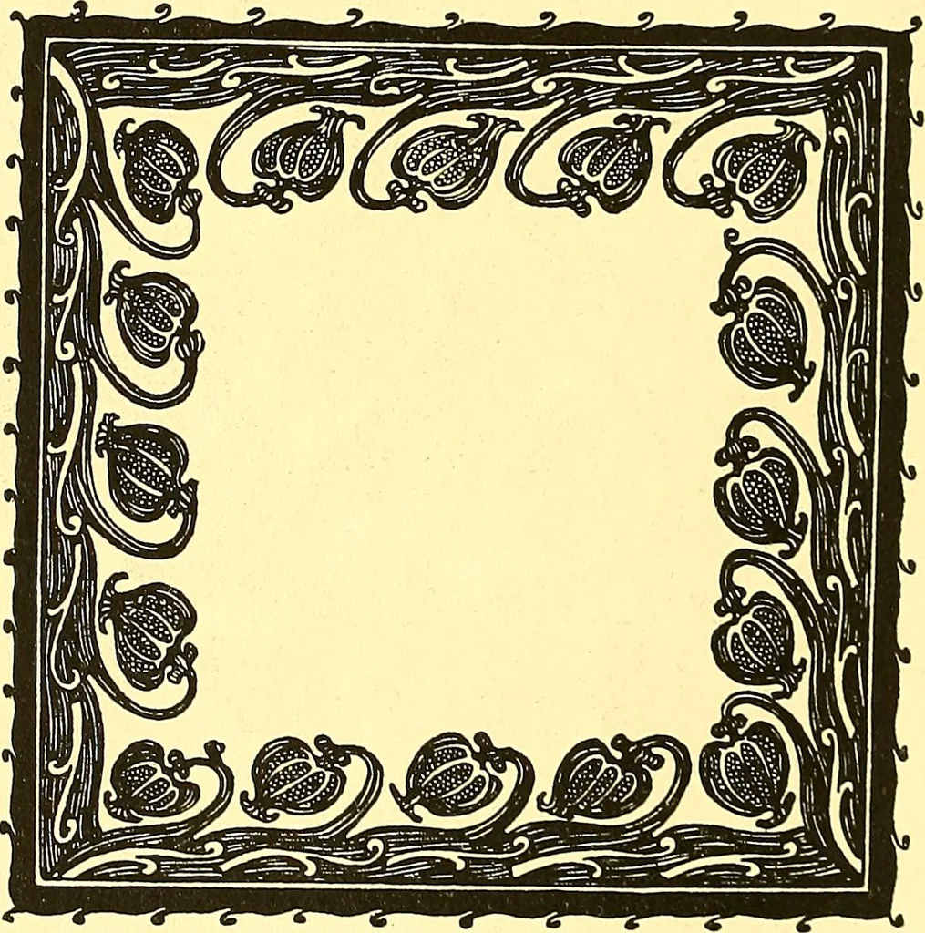 An illustration from Arbor vitae : a book on the nature & development of imaginative design for the use of teachers, handicraftsmen & others, 1910, leaf 201