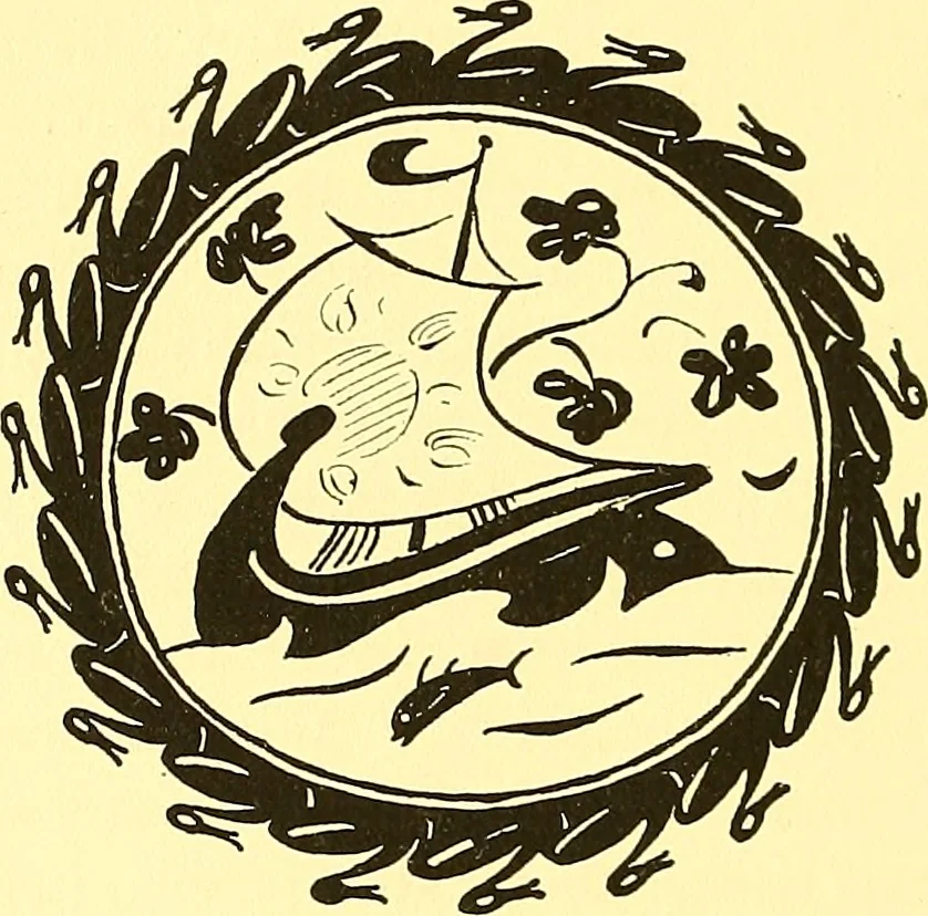 An illustration from Arbor vitae : a book on the nature & development of imaginative design for the use of teachers, handicraftsmen & others, 1910, leaf 237