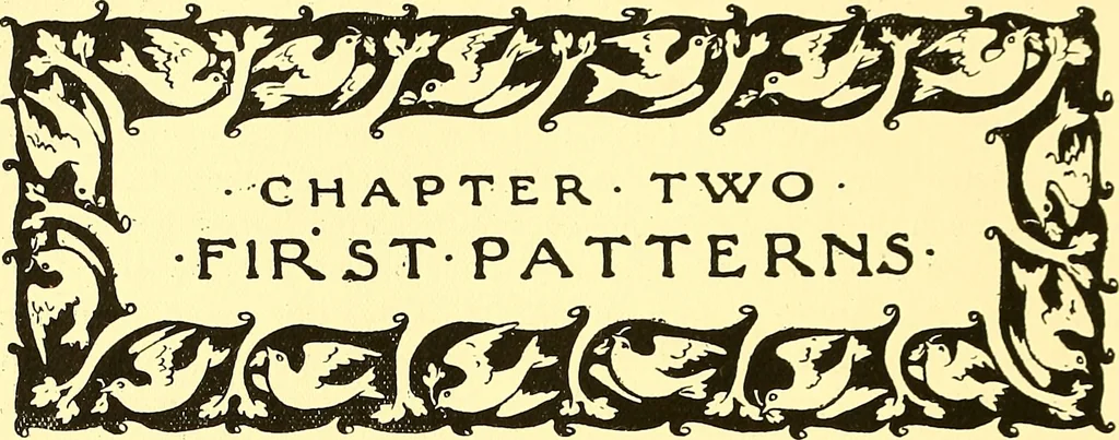 An illustration from Arbor vitae : a book on the nature & development of imaginative design for the use of teachers, handicraftsmen & others, 1910, leaf 37