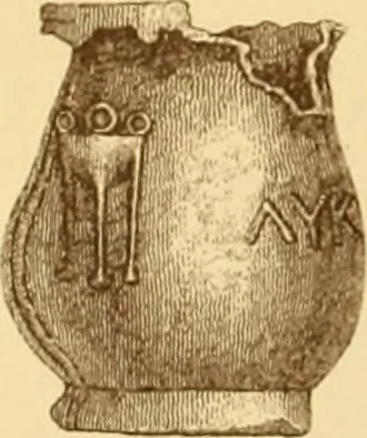 An illustration from Archaeological essays, 1872, leaf 195