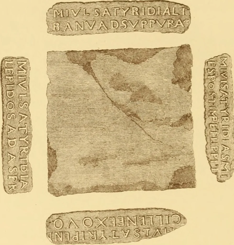 An illustration from Archaeological essays, 1872, leaf 271