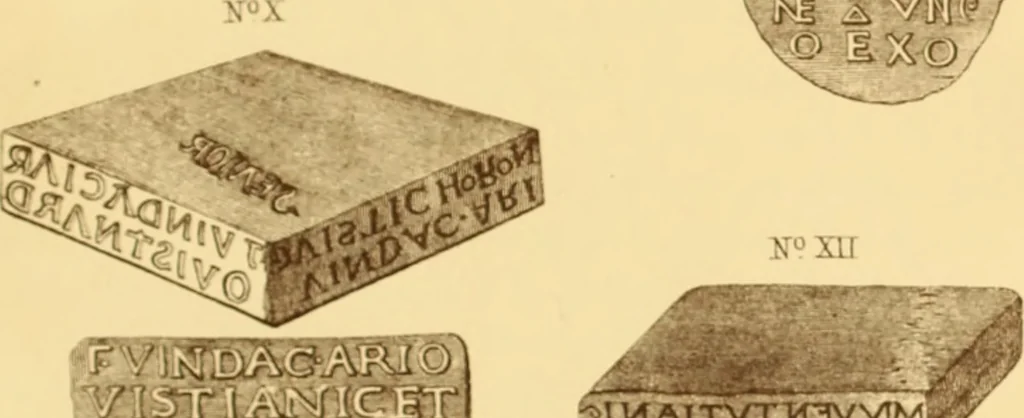 An illustration from Archaeological essays, 1872, leaf 298