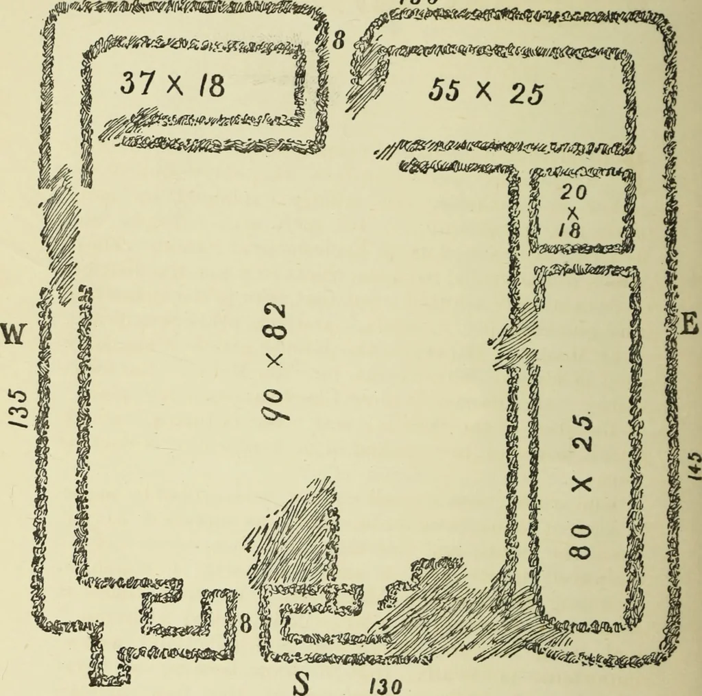 An illustration from Archaeological notes on early Scotland : relating more particularly to the Stracathro district of Strathmore in Angus ; also some account of local antiquities and place names, with map, plan, and appendix, 1896, leaf 59
