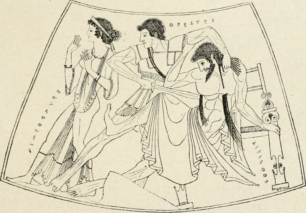 An illustration from Archaeologische Hermeneutik; Anleitung zur Deutung klassischer Bildwerke, 1919, leaf 118