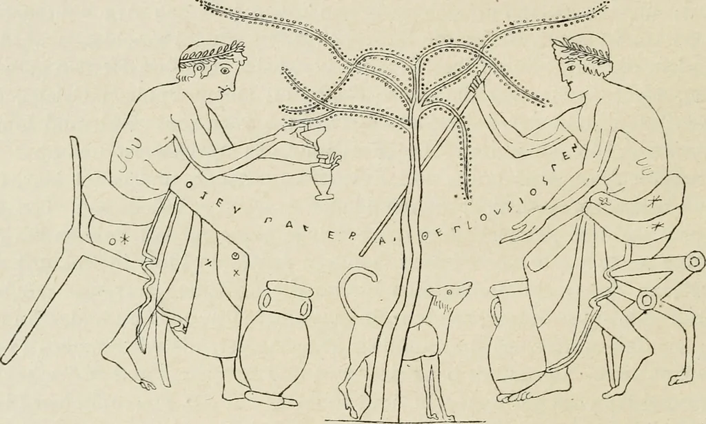 An illustration from Archaeologische Hermeneutik; Anleitung zur Deutung klassischer Bildwerke, 1919, leaf 129