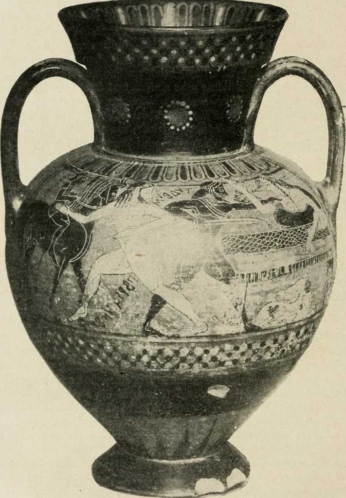 An illustration from Archaeologische Hermeneutik; Anleitung zur Deutung klassischer Bildwerke, 1919, leaf 153