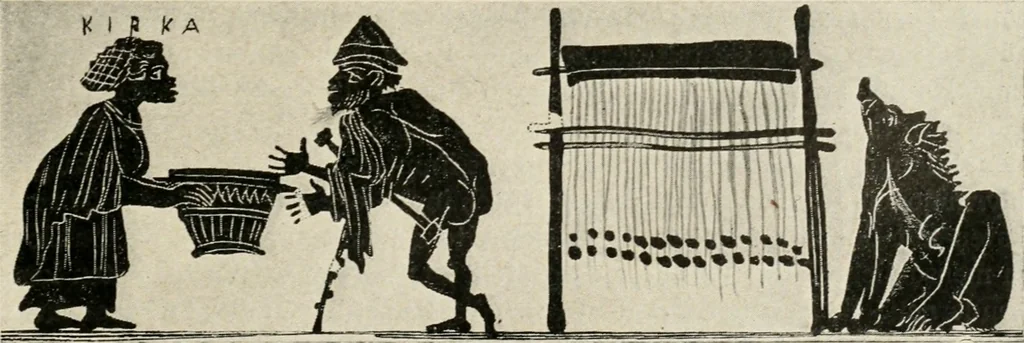 An illustration from Archaeologische Hermeneutik; Anleitung zur Deutung klassischer Bildwerke, 1919, leaf 164
