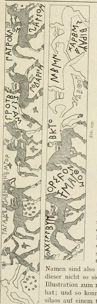 An illustration from Archaeologische Hermeneutik; Anleitung zur Deutung klassischer Bildwerke, 1919, leaf 190