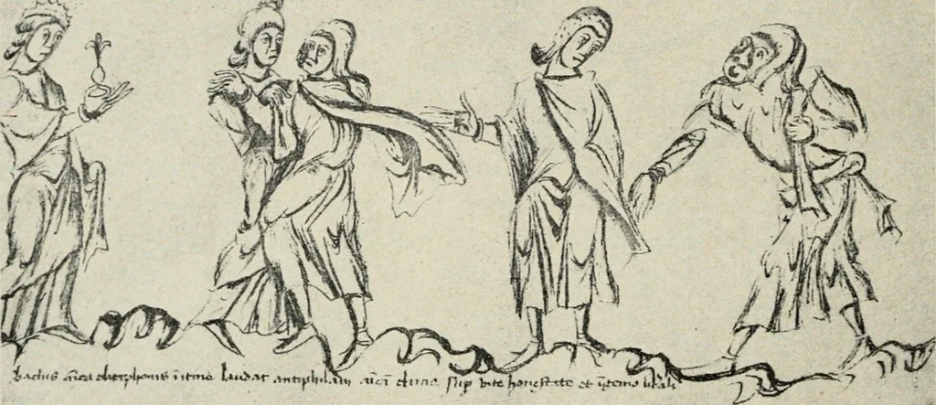 An illustration from Archaeologische Hermeneutik; Anleitung zur Deutung klassischer Bildwerke, 1919, leaf 201