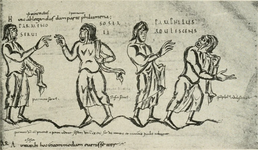 An illustration from Archaeologische Hermeneutik; Anleitung zur Deutung klassischer Bildwerke, 1919, leaf 202