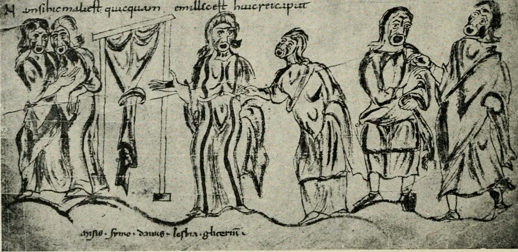 An illustration from Archaeologische Hermeneutik; Anleitung zur Deutung klassischer Bildwerke, 1919, leaf 203