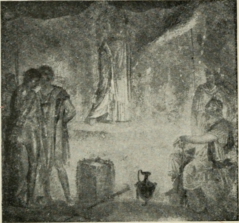 An illustration from Archaeologische Hermeneutik; Anleitung zur Deutung klassischer Bildwerke, 1919, leaf 207