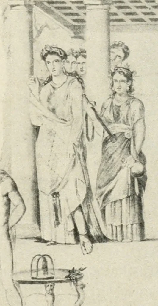 An illustration from Archaeologische Hermeneutik; Anleitung zur Deutung klassischer Bildwerke, 1919, leaf 208