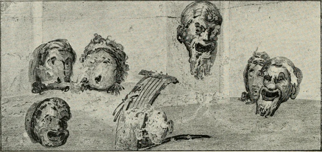 An illustration from Archaeologische Hermeneutik; Anleitung zur Deutung klassischer Bildwerke, 1919, leaf 209