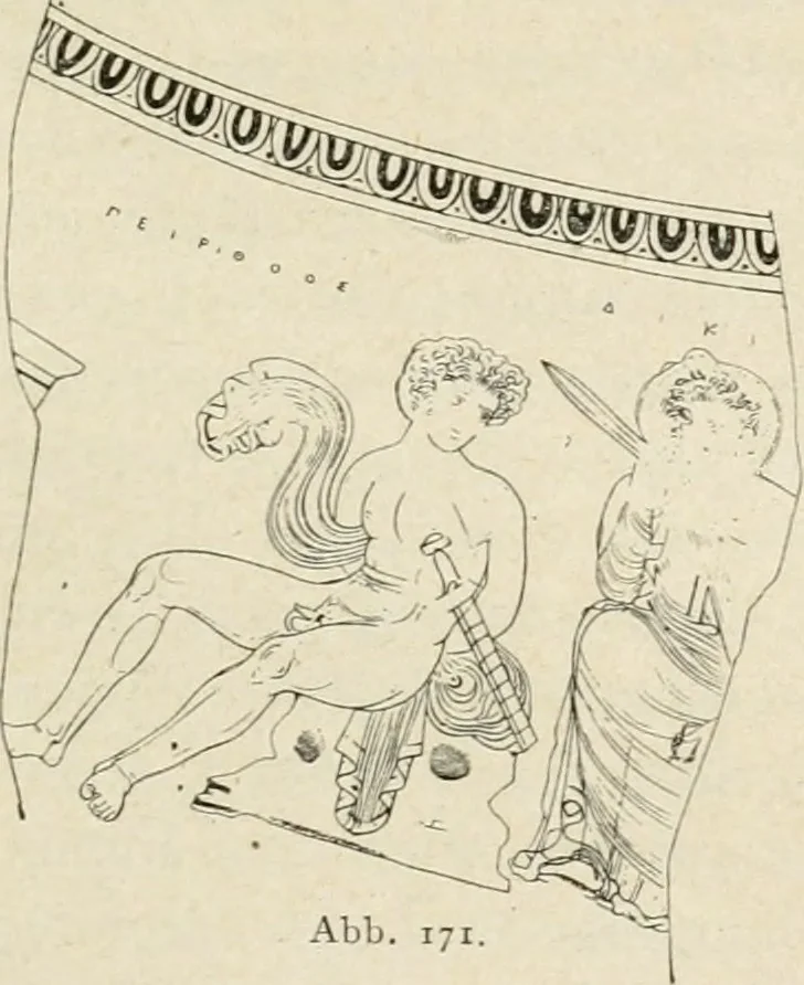 An illustration from Archaeologische Hermeneutik; Anleitung zur Deutung klassischer Bildwerke, 1919, leaf 230
