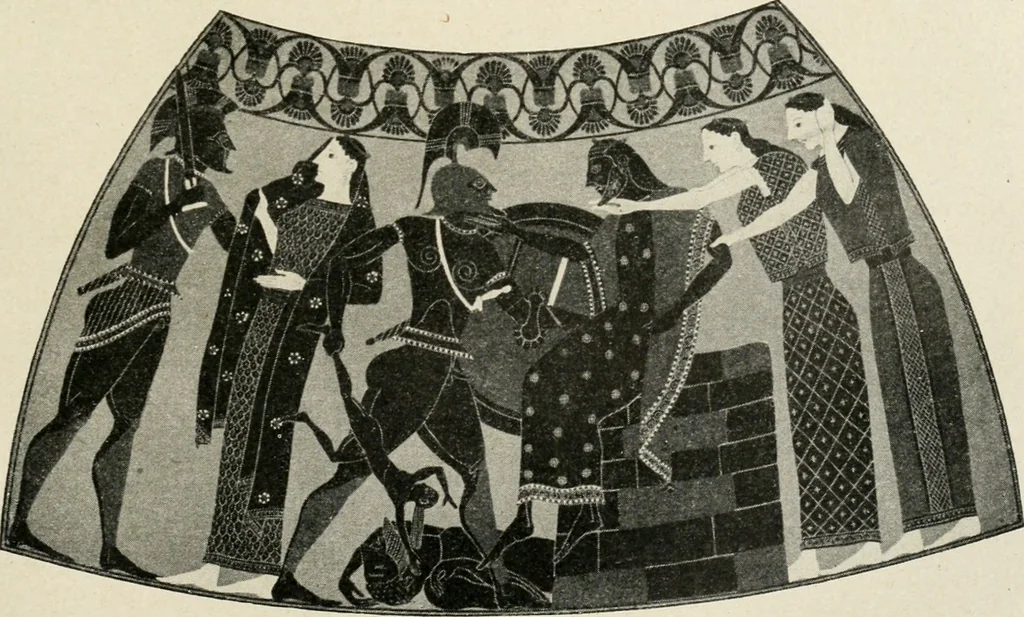 An illustration from Archaeologische Hermeneutik; Anleitung zur Deutung klassischer Bildwerke, 1919, leaf 234