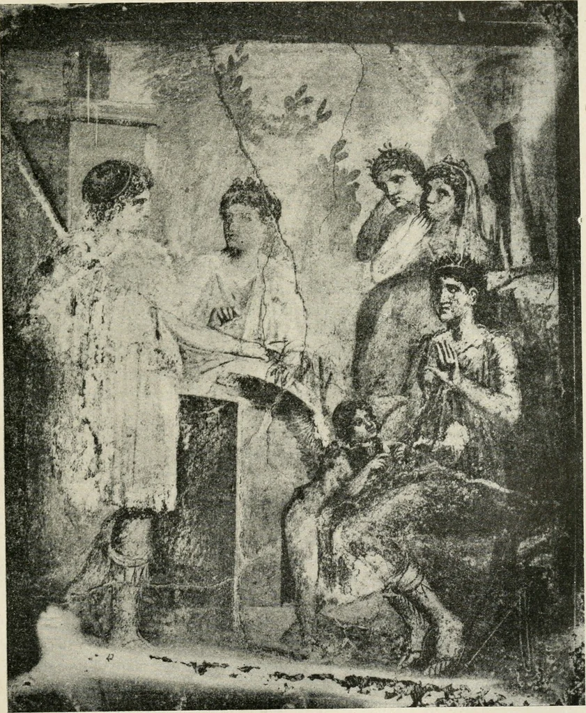 An illustration from Archaeologische Hermeneutik; Anleitung zur Deutung klassischer Bildwerke, 1919, leaf 236