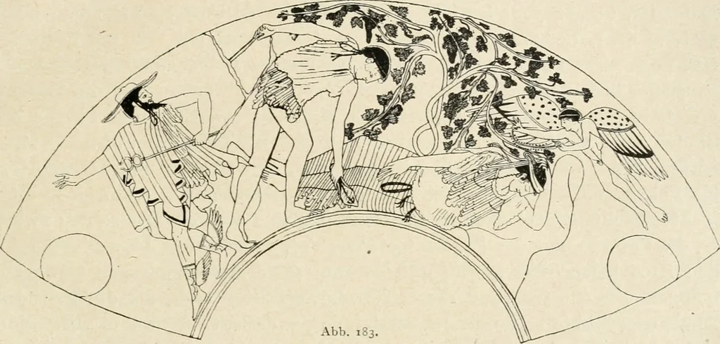 An illustration from Archaeologische Hermeneutik; Anleitung zur Deutung klassischer Bildwerke, 1919, leaf 244