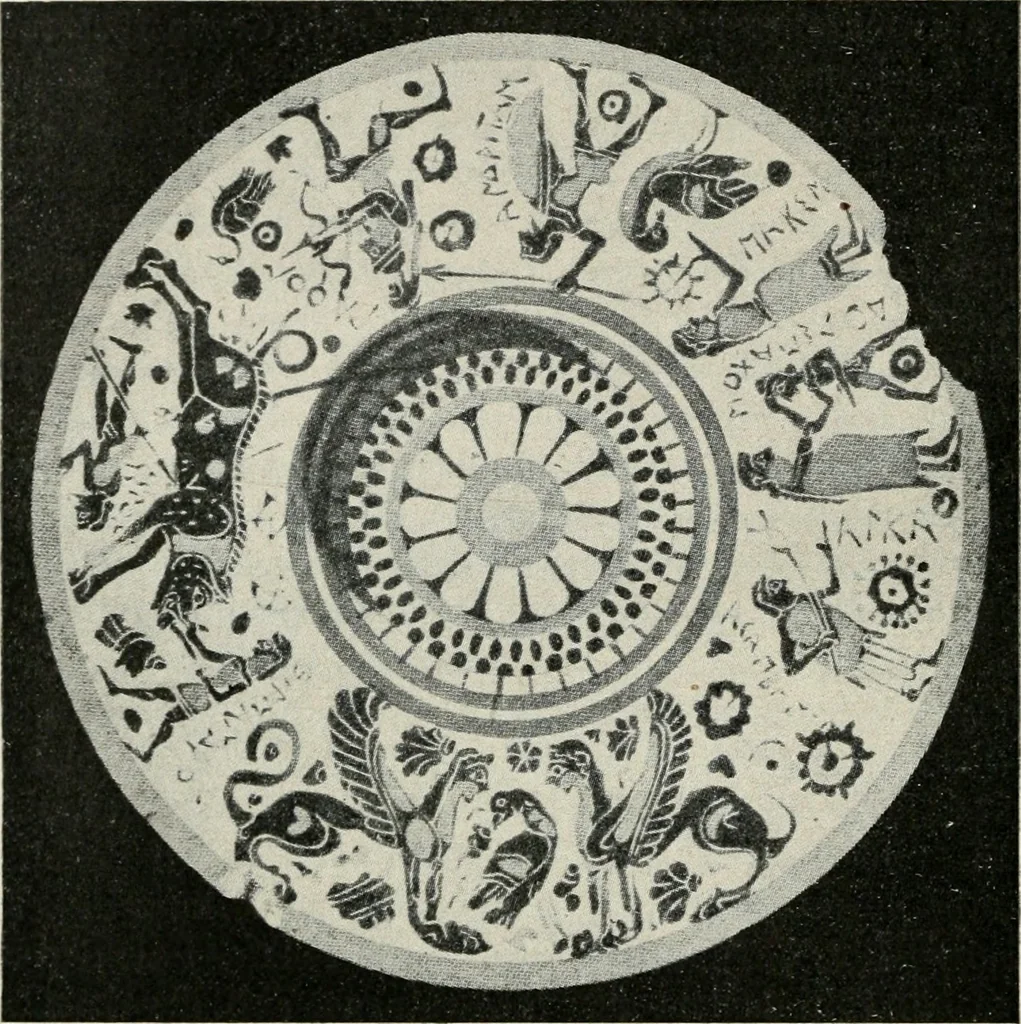 An illustration from Archaeologische Hermeneutik; Anleitung zur Deutung klassischer Bildwerke, 1919, leaf 249
