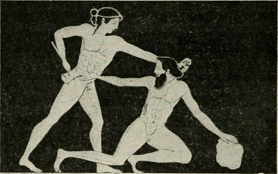 An illustration from Archaeologische Hermeneutik; Anleitung zur Deutung klassischer Bildwerke, 1919, leaf 273