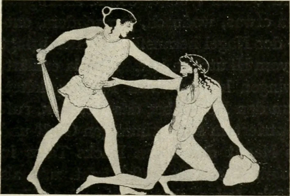 An illustration from Archaeologische Hermeneutik; Anleitung zur Deutung klassischer Bildwerke, 1919, leaf 274
