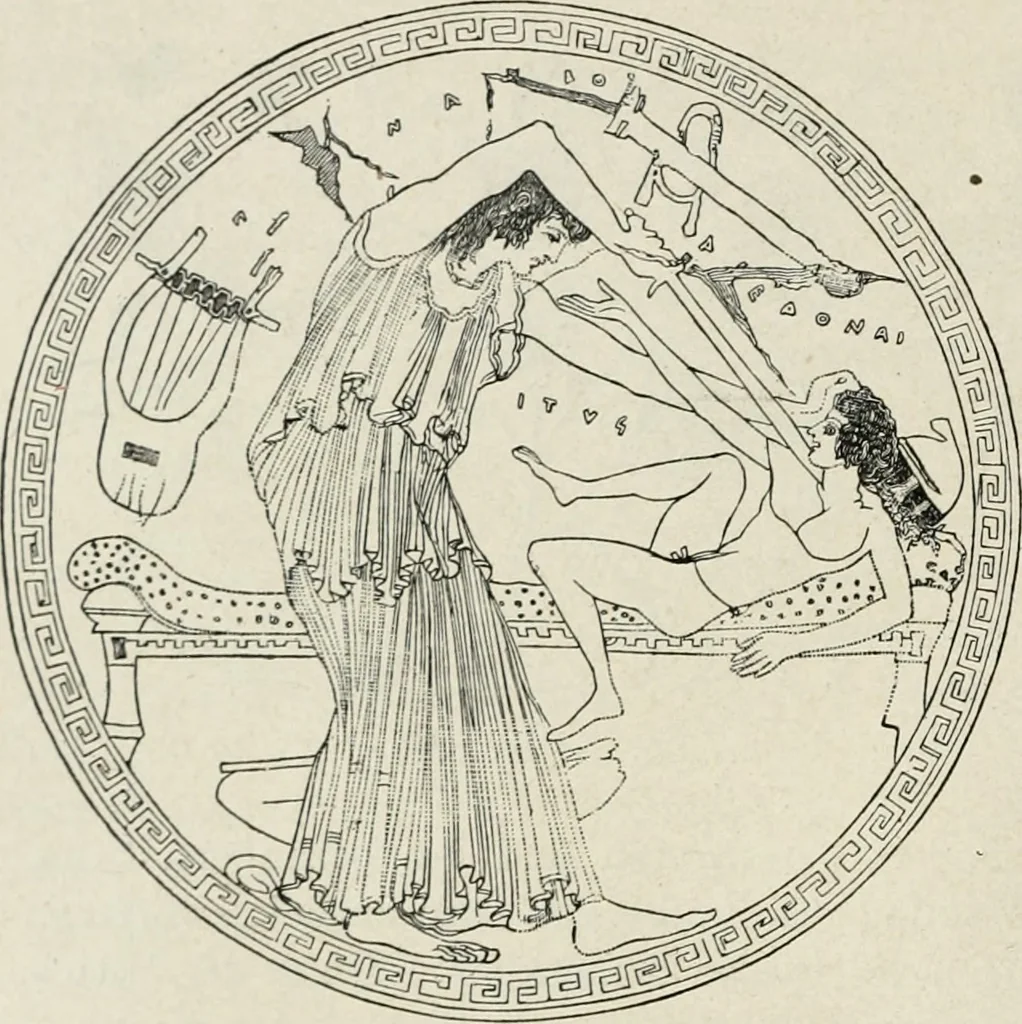 An illustration from Archaeologische Hermeneutik; Anleitung zur Deutung klassischer Bildwerke, 1919, leaf 277