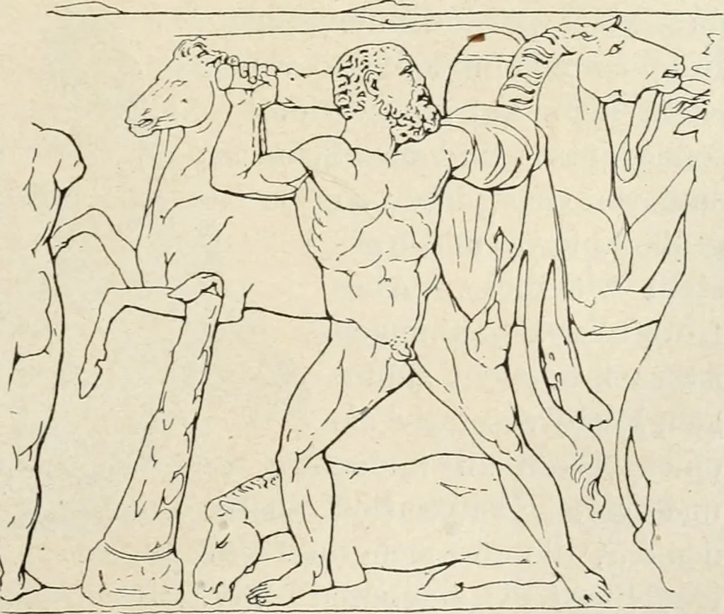 An illustration from Archaeologische Hermeneutik; Anleitung zur Deutung klassischer Bildwerke, 1919, leaf 280