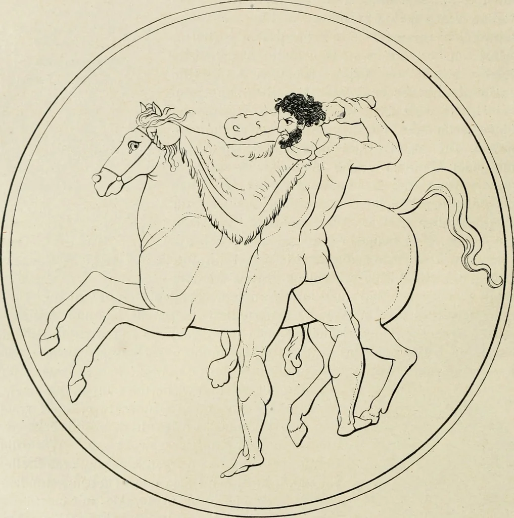 An illustration from Archaeologische Hermeneutik; Anleitung zur Deutung klassischer Bildwerke, 1919, leaf 283