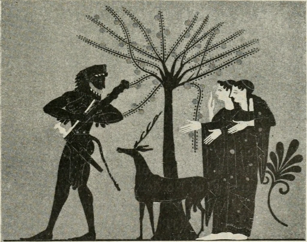 An illustration from Archaeologische Hermeneutik; Anleitung zur Deutung klassischer Bildwerke, 1919, leaf 286