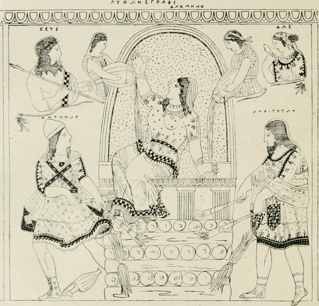An illustration from Archaeologische Hermeneutik; Anleitung zur Deutung klassischer Bildwerke, 1919, leaf 289