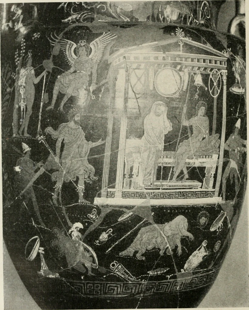 An illustration from Archaeologische Hermeneutik; Anleitung zur Deutung klassischer Bildwerke, 1919, leaf 293