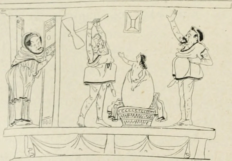 An illustration from Archaeologische Hermeneutik; Anleitung zur Deutung klassischer Bildwerke, 1919, leaf 299