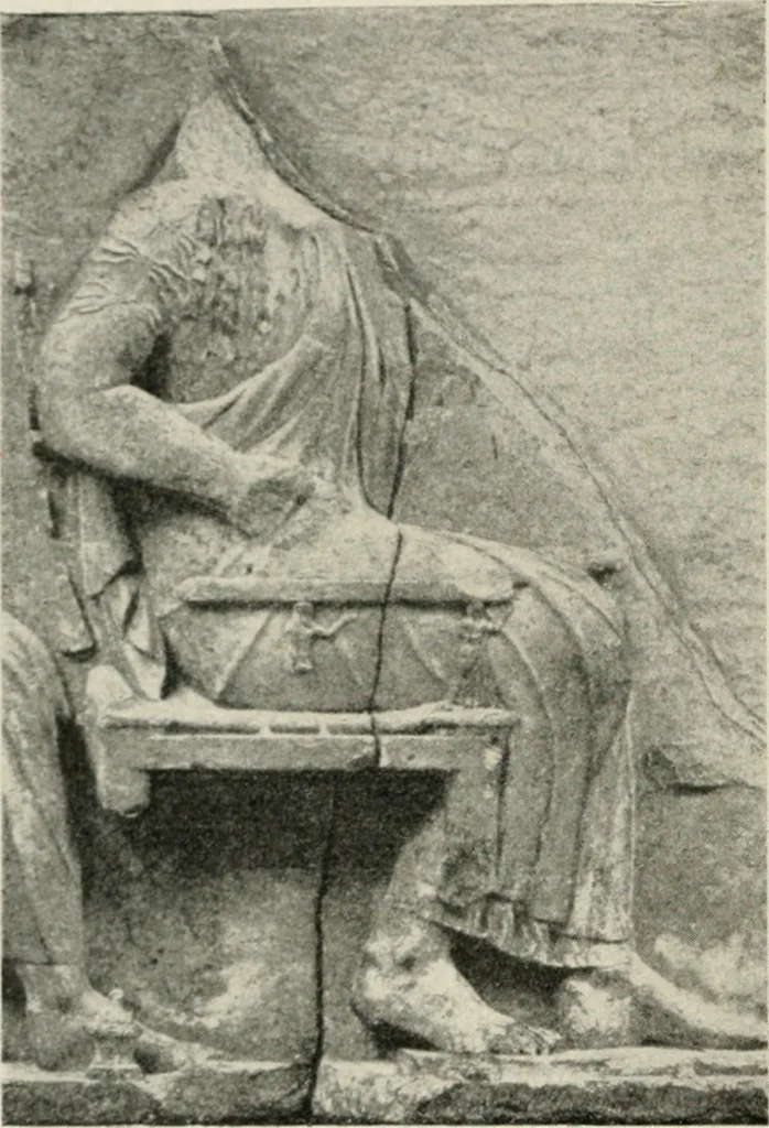 An illustration from Archaeologische Hermeneutik; Anleitung zur Deutung klassischer Bildwerke, 1919, leaf 303