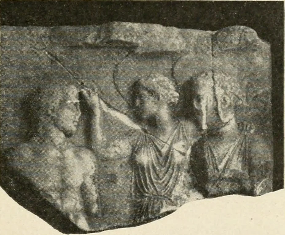 An illustration from Archaeologische Hermeneutik; Anleitung zur Deutung klassischer Bildwerke, 1919, leaf 32
