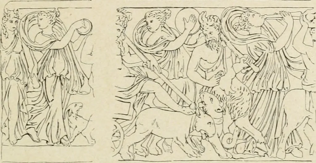 An illustration from Archaeologische Hermeneutik; Anleitung zur Deutung klassischer Bildwerke, 1919, leaf 324
