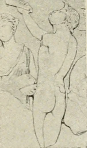 An illustration from Archaeologische Hermeneutik; Anleitung zur Deutung klassischer Bildwerke, 1919, leaf 324